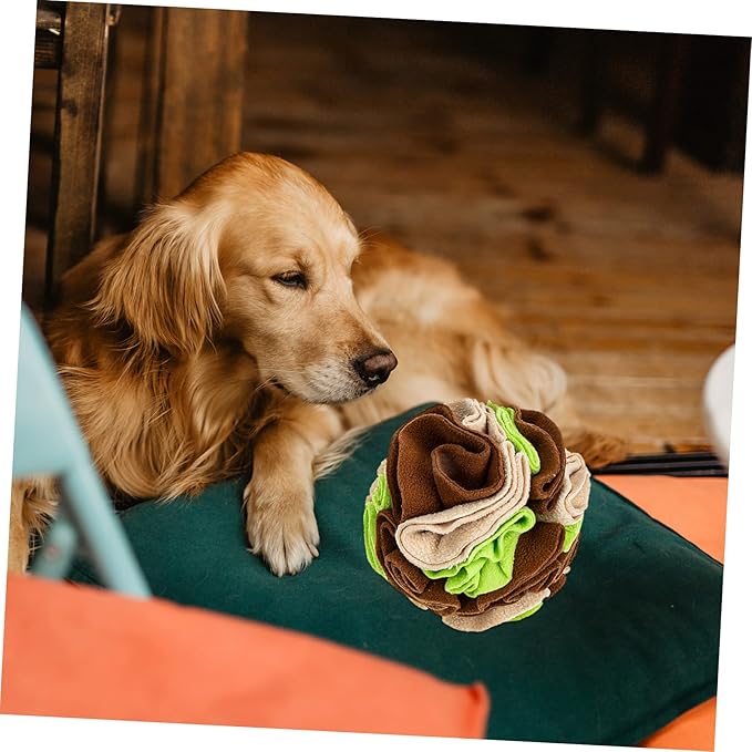VICASKY PET Dog Sniff Ball Interactive Snuffle Toy for Dogs Chewing and Treat-Dispensing Sturdy Design for Sniffing Training and Playtime