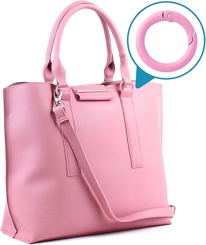 Spring O Rings,Round Spring Snap Keyring, Metal Carabiner Clips for Keychain Handbag Purse Dog