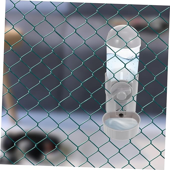 Automatic PET Water Dispenser for Cats and Dogs Hanging Tip Design Plastic Water Feeder 1.5L Capacity for Indoor Use Easy to Clean