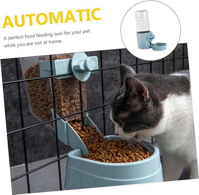 Toyvian Automatic Hanging Pet Water Dispenser Water Bottle for Cats Dogs Rabbits Inspection Design for Indoor Use