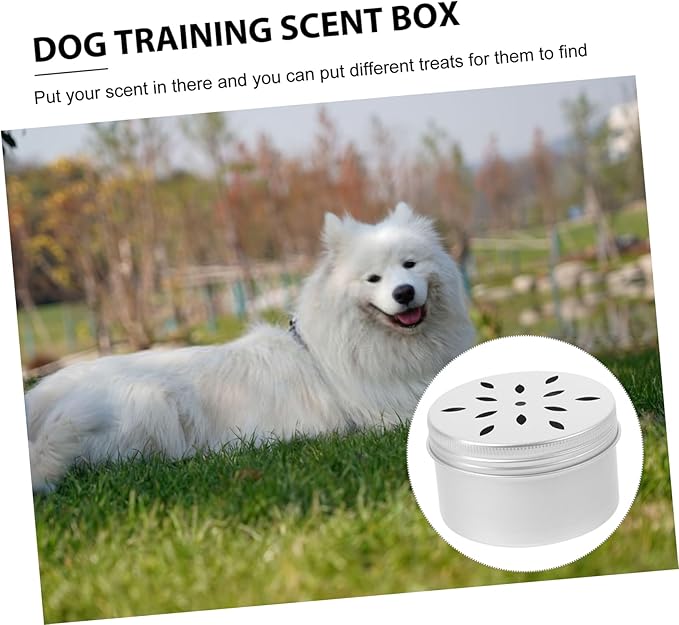TOYANDONA 10Pcs Dog Nose Training Tool Scent Canister for Dog Training Enhance Smell Skills for Scent Work and Emotional Relief Dog Training Equipment