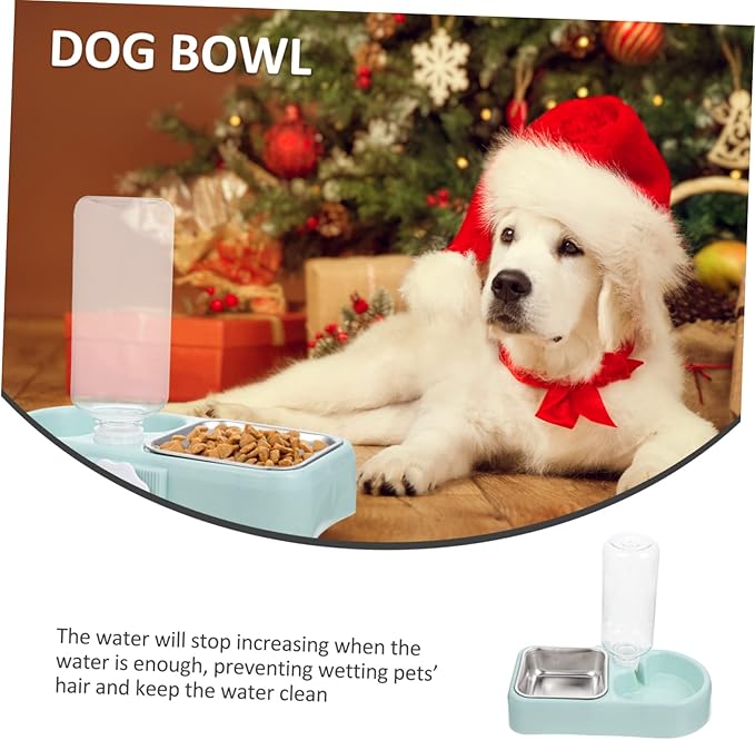 Automatic Water Dispenser PET Bowl Detachable Hanging Cat Feeder and Dog Bowl Fall Design Suitable for Cats and Dogs