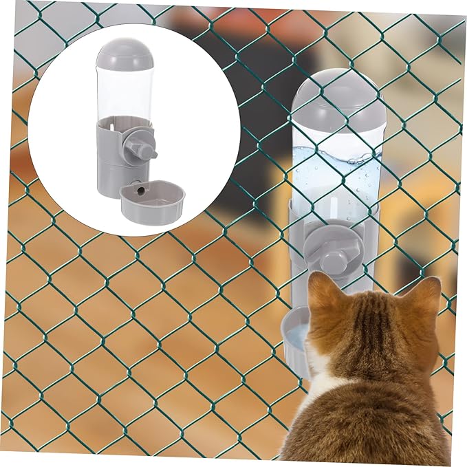 Automatic Dog Waterer Pet Water Feeder Hanging Water Holder for Cats and Dogs Material Easy Install