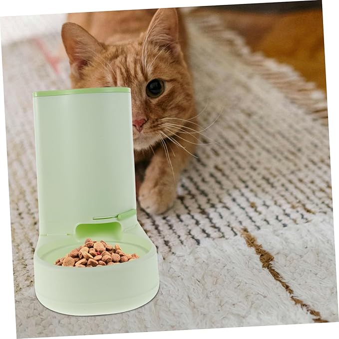 Cat Feeder for Outdoor Indoor Automatic Pet Drinking Fountain Large Capacity Non-Slip Bowl for Cats and Dogs