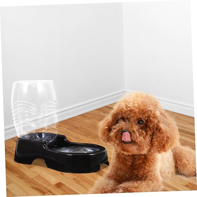 Yardwe Automatic PET Water Dispenser 900ml for Dogs and Cats Healthy Fountain Feeder Spill-Free Design for Home and Travel Random Color