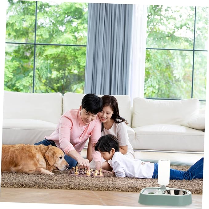 BESPORTBLE Automatic Dog Cat Pet Water Feeder Bowl Refillable Pet Water Dispenser Easy Clean Supplies
