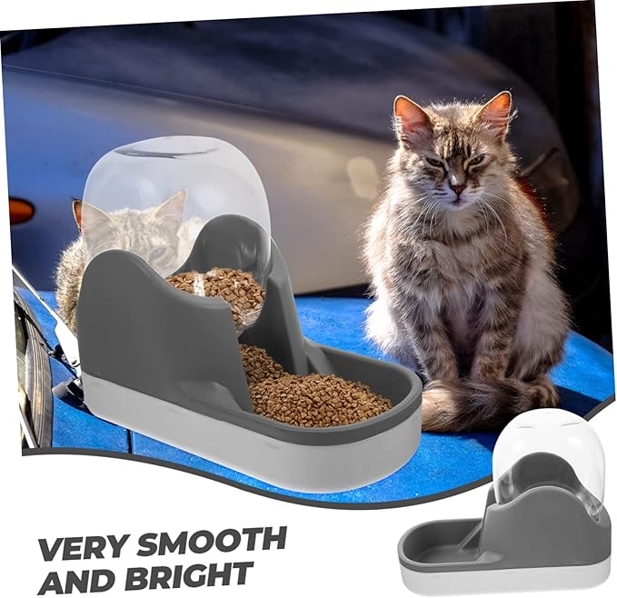 HANABASS 1pcs Automatic Cat Water Dispenser Large Capacity Pet Waterer for Dogs and Cats Removable and Plastic Design Convenient Feeding for Home and Travel