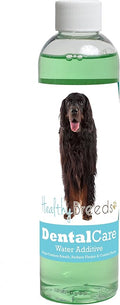Healthy Breeds Dog Dental Care Water Additive for Gordon Setter - Helps Freshen Breath, Reduce Plaque & Control Tartar - Mint Flavor - 8 oz