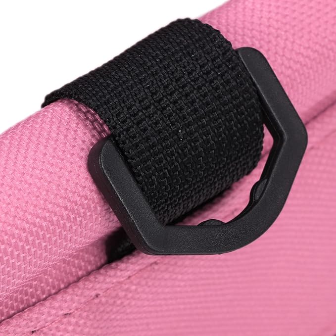 Stable Dog Car Seat, Portable Pet Booster Car Seat with Safety Leash, Waterproof Breathable Prevent Slip Dog Car Basket for Puppy Cat, Car Pet Supplies (Pink)
