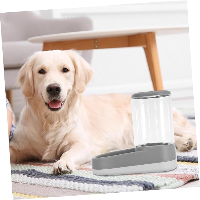 Toyvian Pet Water Dispenser Food Feeder Automatic Water Feeding Station for Cats and Small Medium Large Dogs