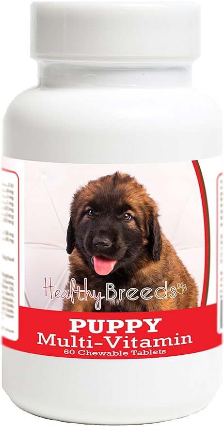 Healthy Breeds Leonberger Puppy Dog Multivitamin Tablet 60 Count