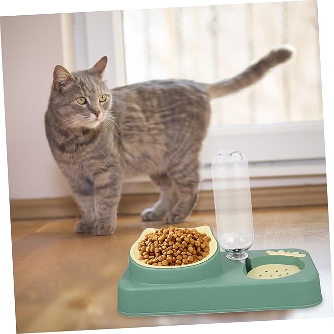 1pc Dog Feeder Stand Automatic Water Bowl Cat Bowl Wear-Resistant Daily Use