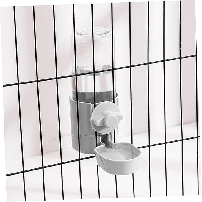 Cat Water Feeder Automatic Hanging Pet Waterer Bowl for Dogs Easy Installation for Pet Cage