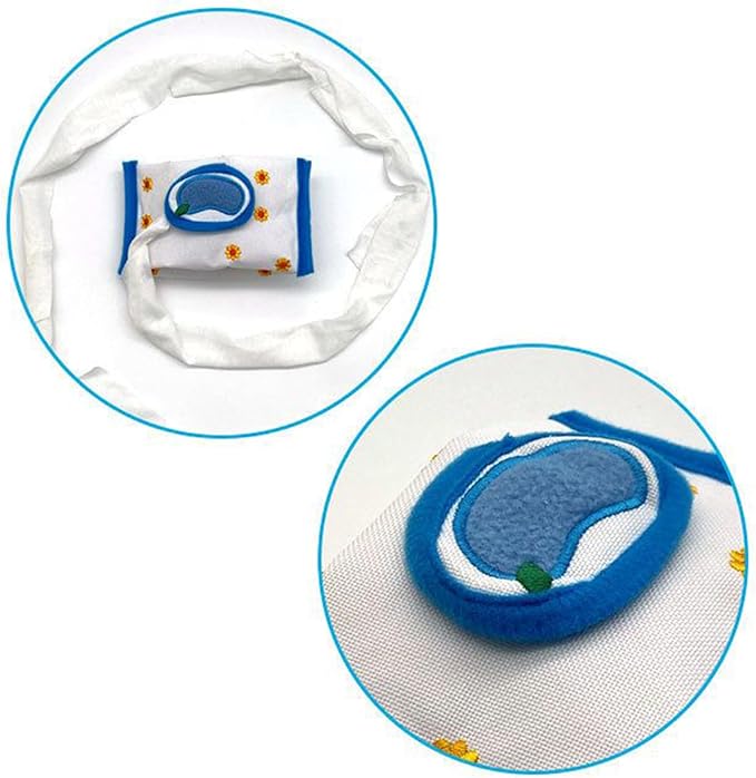 Snuffle Toys for Dogs - Foraging Enrichment Game | Tissue Box Snuffle Toy with Hidden Treat Pockets for Indoor Outdoor Home Living Room Puppy Pets Medium Large Breeds Play
