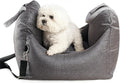 Dog Car Seat Pet Booster Seat for Small Dogs Under 22 lbs Fully Detachable and Washable for Travel Carrier Bed with Carrier Handles and Non-Slip Base