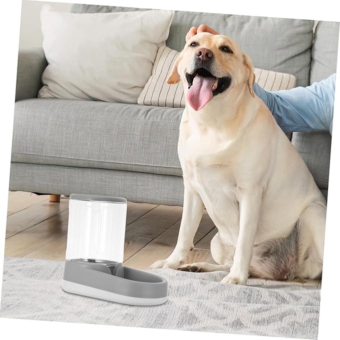 Milisten Pet Food and Water Bowl Automatic Feeder for Dogs Cats Storage Container Gravity Feeder Easy to Use