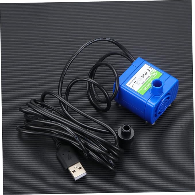 Angoily Large Dog Water Dispenser Pet Water Fountain Led Light for Automatic Feeding Safe