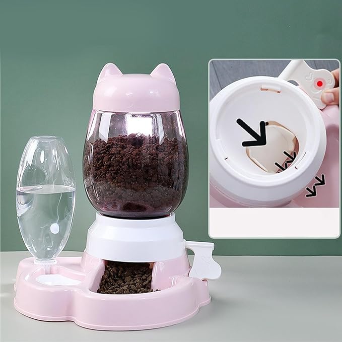 Automatic Dog Feeder, Large Capacity Storage, 1 Piece, Dog Interactive Treat Dispenser Toy, Food Puzzle Slow Feeder, Easy to Disassemble and Clean, for Enrichment Training