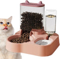 Automatic Cat Feeder,Cat Water Dispenser Food Pet Feeder | Large Capacity Fod Storage Container, Automatic Dog Food Bowl, Pet Supplies