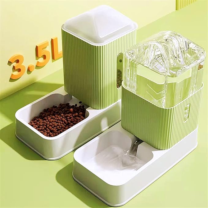 Dog Water Bottles 3.5l Dog Automatic Feeders Plastic Water Bottle Cat Bowl Feeding and Drinking Dispenser Pet Supplies(8)