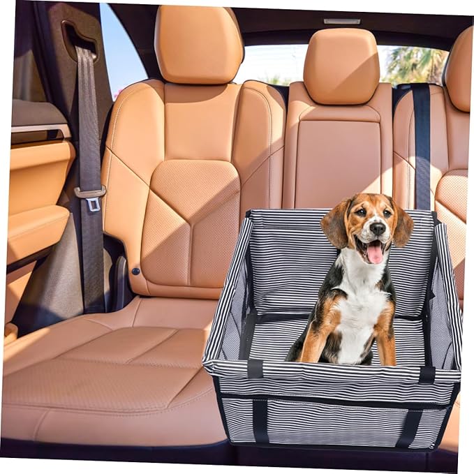 BESPORTBLE Pet Travel Carrier Safety Belt Breathable Dog Car Seat Cover for Cars Easy to Install Pet Seat for Dogs and Convenient Travel