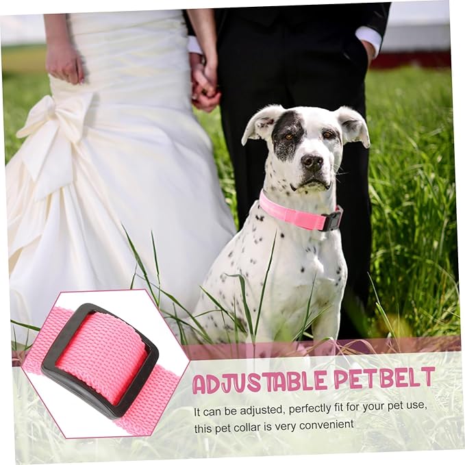 ibasenice 1set Rechargeable Led Dog Collar Neon Pet Neck Decor for Puppies Comfortable Skin-Friendly Design for Night Safety for