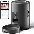 PeekABowl Smart Pet Feeder - Automatic & Interactive Feeder - Live Camera, 2-Way Audio, Feeding App, 2L Capacity - Cat & Dog