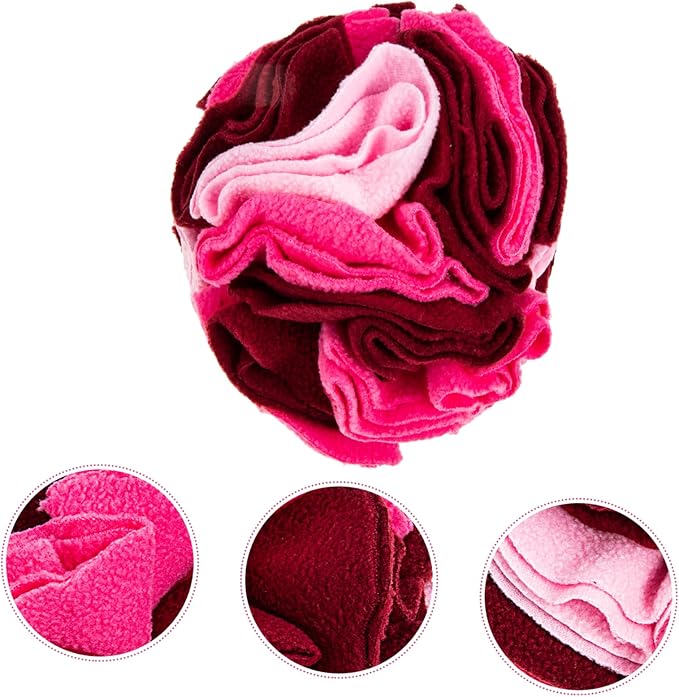 Pet Sniffing Ball Dog Foraging Ball Hidden Treats Puppy Teething Toy Pet Supplies