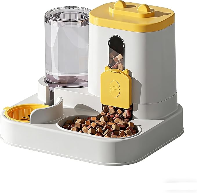 Cat Water Dispenser, Automatic cat Food Feeder, All-in-one Water Feeder, cat Drinking Water Circulation pet Water Dispenser