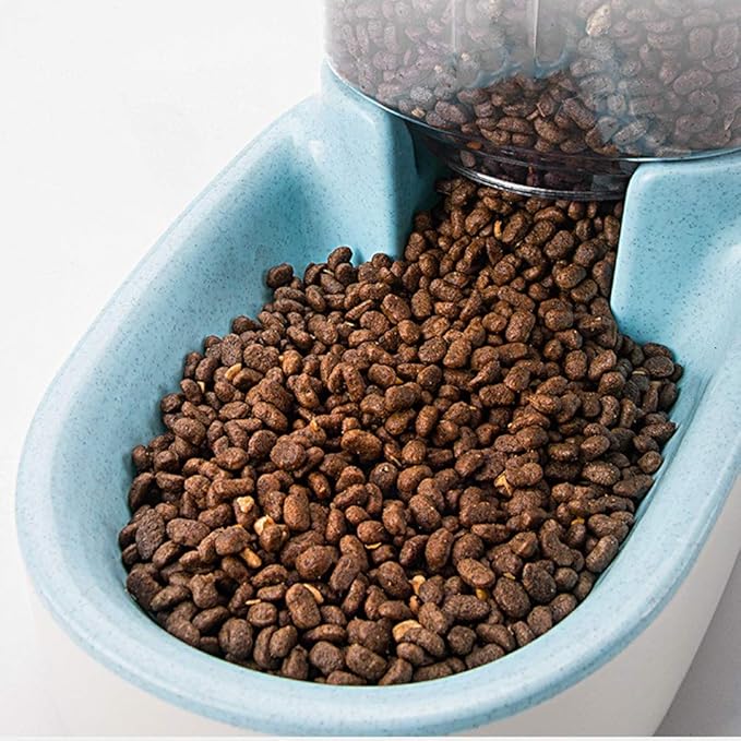 feeders Pet Dog Automatic Feeder cat Dog Automatic Drinking Water Dog Bowl cat Pot Feeding Water Feeding Combination Storage Grain Barrel