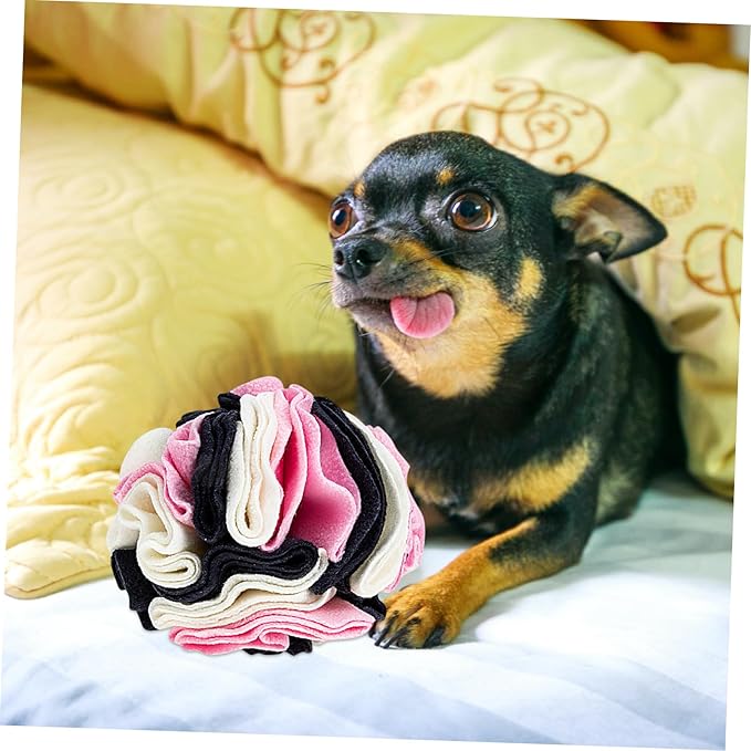 SUPVOX Pet Sniffing Ball Dog Foraging Ball Interactive Dog Toy Slow Feeder Training Chewing