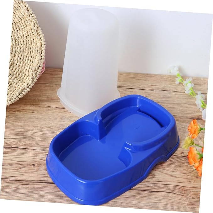 VANZACK 2pcs Automatic Pet Feeder for Cats and Dogs Pet Food Dispenser Easy to Clean Single Multiple Use Safe Material