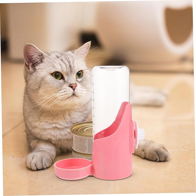balacoo Pet Feeding System Automatic Hanging Water Feeder for Dogs Cats Puppies Rabbits Guinea Pigs Ensures Hydration