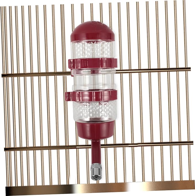 POPETPOP Automatic Pet Water Dispenser for Dogs and Cats Space-Saving Hanging Water Bottle Sealing Easy to Install and Clean for Cages and Crates Cf