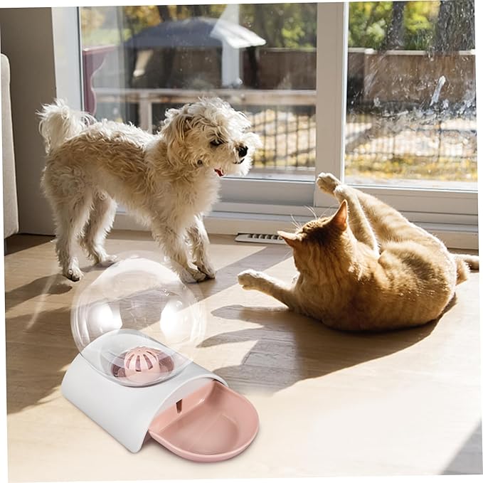 Large Capacity Pet Water Bowl Dispenser Auto Dog Cat Waterer Bubble Easy to Pet Supplies