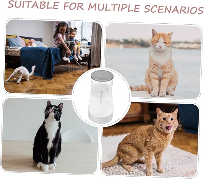 Milisten Automatic Pet Water Dispenser for Dogs and Cats Lightweight Design Water Level Indicator Elegant Style for Home Decor for Pets
