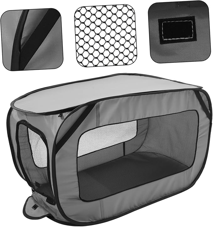 BESPORTBLE Portable Dog Bed for Travel Non- Car Cushion for Pets and Easy to Install Suitable for Dogs Comfortable and Pet Car Seat Kennel