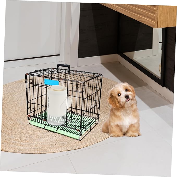 Hanging Pet Water Dispenser Automatic Feeder for Dogs Cats Nozzle Fresh Water for Cages Wall Mounting