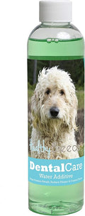 Healthy Breeds Dog Dental Care Water Additive for Goldendoodle - Helps Freshen Breath, Reduce Plaque & Control Tartar - Mint Flavor - 8 oz