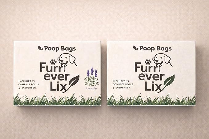 Eco-Friendly Dog Poop Bags - 225 Count with Dispencer Included - Scented & Unscented - Leak-Proof, Easy tear, Extra Thick (Unscented)