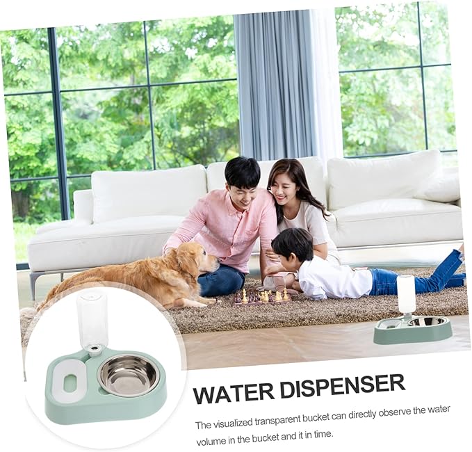 BESPORTBLE Automatic Pet Feeder Water Dispenser for Dogs Cat Pet Supplies Easy Clean