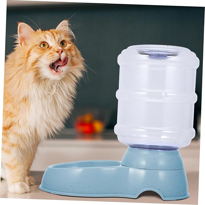 Automatic Dog Water Dispenser Large Capacity Bowl Convenient Pet Feeder for Cats and for Home Store Use Smooth Surface Prevents Spillage