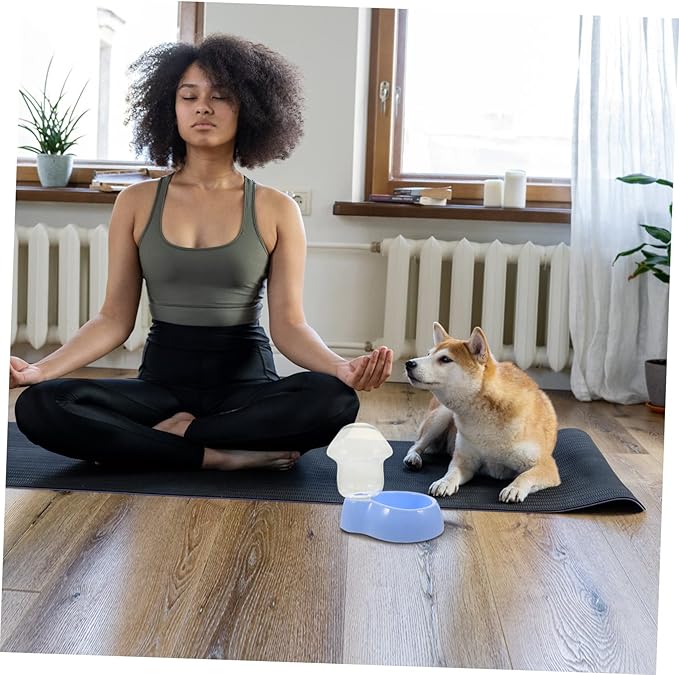 BESPORTBLE Water Bowl for Dogs Automatic Pet Water Feeder Dispenser Outdoor/Indoor Pet Drinking Tool Easy to Observe