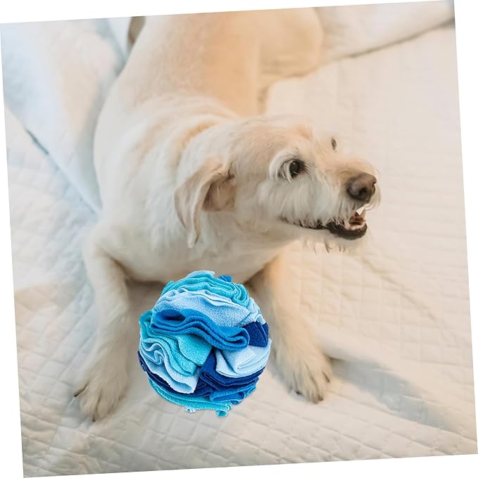 Material Sniffing Bulb Pet Food Leakage Toy for Dogs Mental Physical Exercise Relieve Stress Boredom