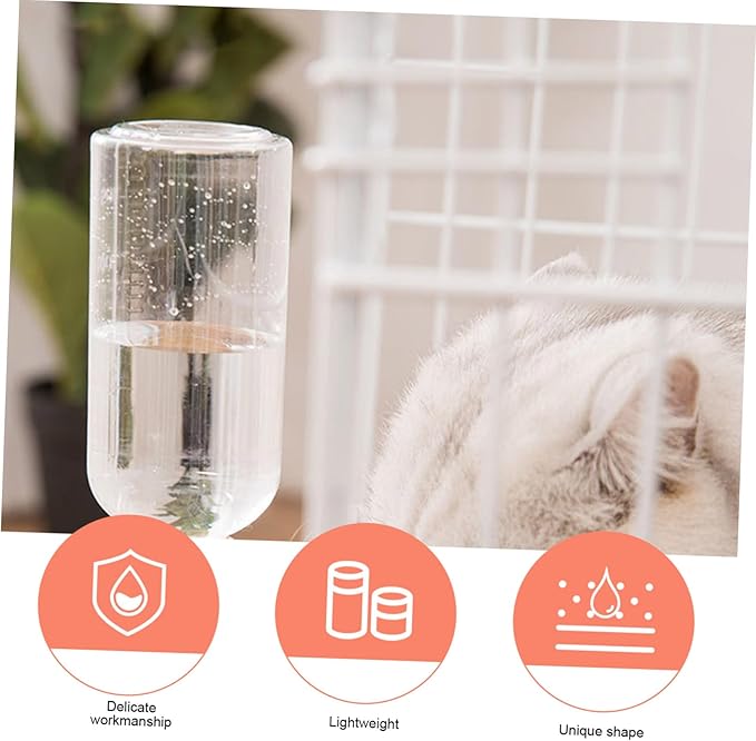 Mipcase Safe Material Pet Water Fountain Dog Cat Bowl Automatic Feeder No Smell Easy to Clean