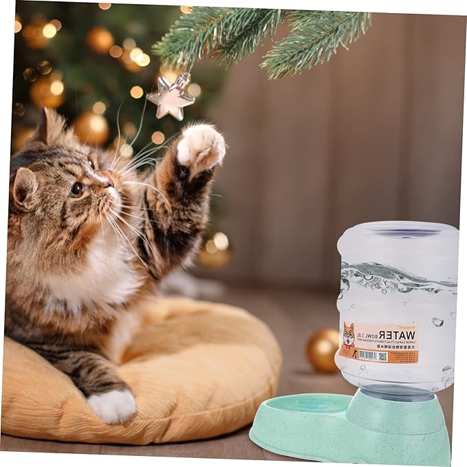 Large Capacity Pet Waterer Auto Dog Cat Water Bowl Portable Pet Water Container
