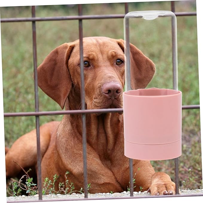 BESPORTBLE Hanging Drinking Fountain for Dogs Automatic Water Dispenser Cat Supplies Pp Material