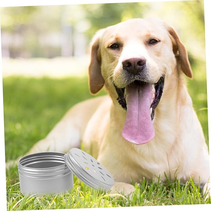 MERRYHAPY 10pcs Dog Scent Training Containers for Odor Detection Aluminum Scent Training Box Nose Work Tool for Dog and Stress Relief