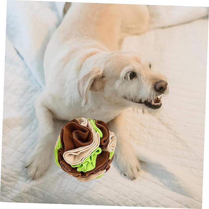 Pet Sniffing Balls Slow Eating Dog Toy Dog Training Aid for Mental Stimulation