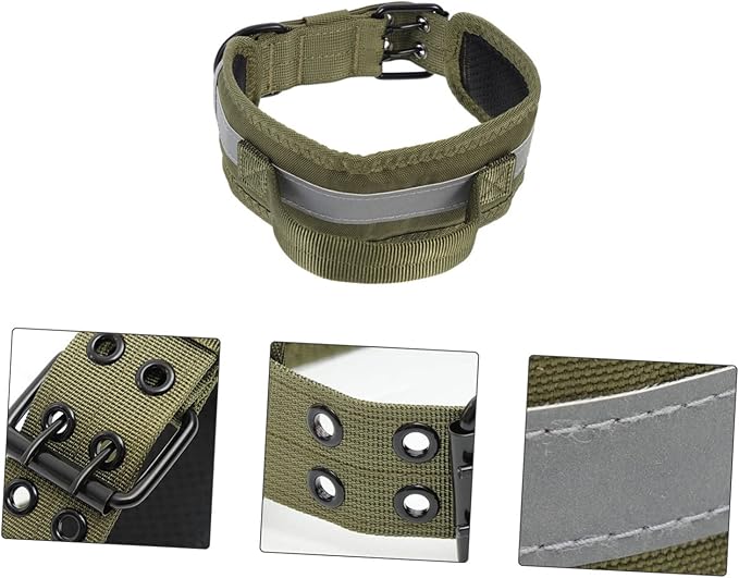 Reflective Heavy Duty Adjustable Pet Accessory for and Outdoor Use